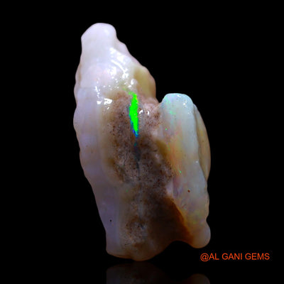 Natural Fire Opal Gemstone 7.00 Cts Loose Fancy Rough From Australia 18x9x9 mm RF-982