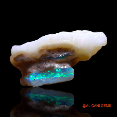 Natural Fire Opal Gemstone 7.00 Cts Loose Fancy Rough From Australia 18x9x9 mm RF-982