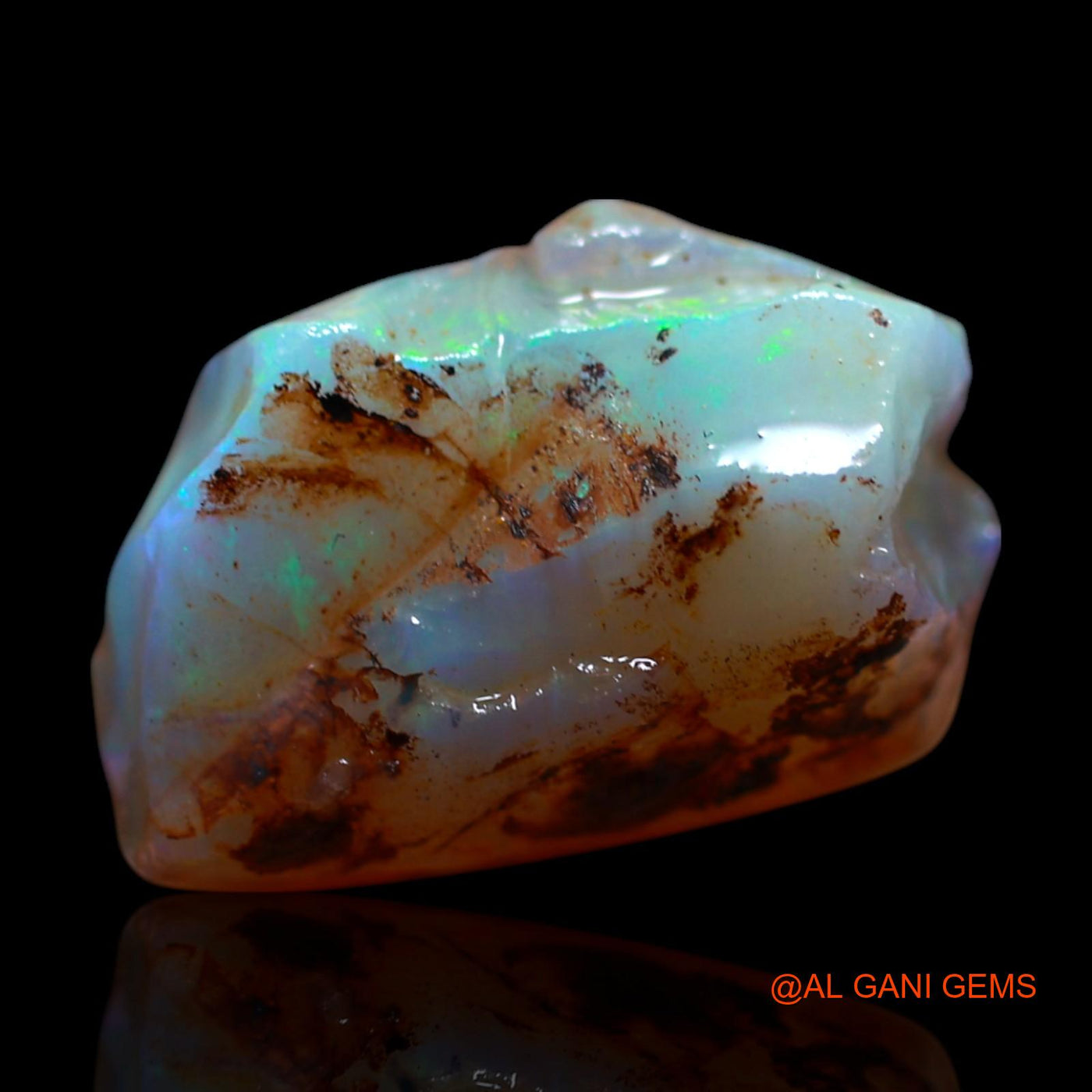9.00 Cts Unheated Australian Fire Opal Loose Gemstone Fancy Rough Natural 16x10x9 mm RF-983