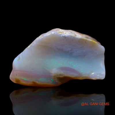 8.00 Cts Natural Australian Fire Opal Fancy Rough Loose Gemstone For Jewelry 17x14x9 mm RF-986