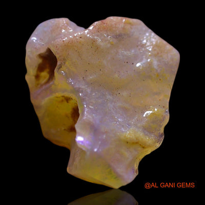 5.00 Cts Natural Australian Fire Opal Loose Gemstone Fancy Rough 14x12x8 mm RF-989