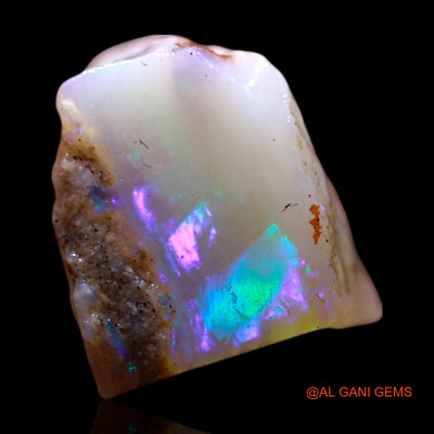 Natural Fire Opal Gemstone 6.00 Cts Loose Fancy Rough From Australia 12x10x8 mm RF-990
