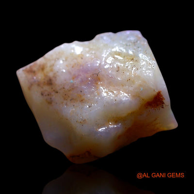 Natural Fire Opal Gemstone 6.00 Cts Loose Fancy Rough From Australia 12x10x8 mm RF-990
