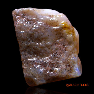 Natural Fire Opal Gemstone 6.00 Cts Loose Fancy Rough From Australia 12x10x8 mm RF-990