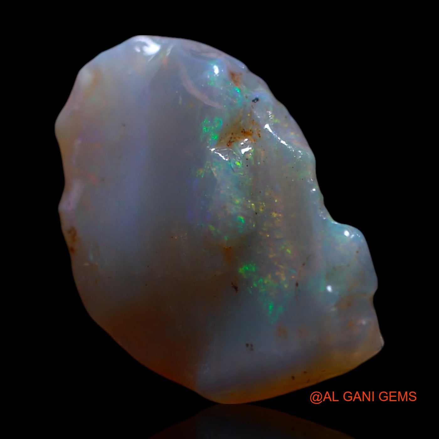 3.00 Cts Unheated Australian Fire Opal Loose Gemstone Fancy Rough Natural 16x10x4 mm RF-991