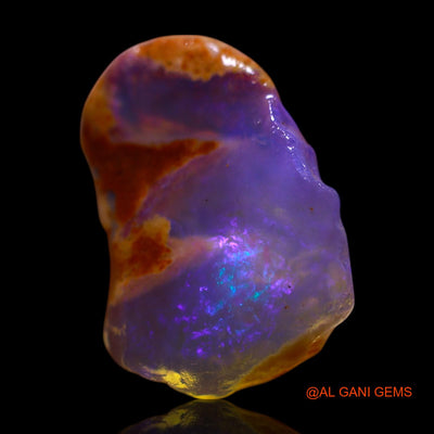 4.00 Cts Natural Australian Fire Opal Loose Gemstone Fancy Rough 14x10x6 mm RF-992