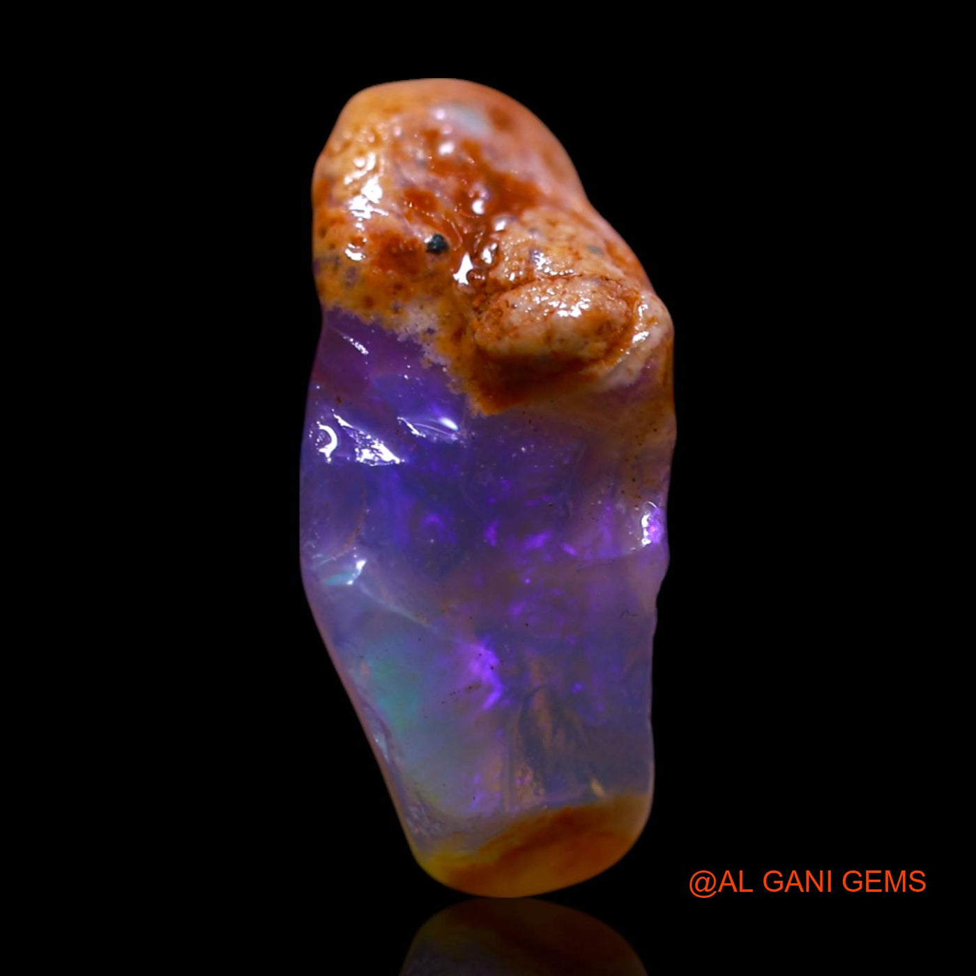 4.00 Cts Natural Australian Fire Opal Loose Gemstone Fancy Rough 14x10x6 mm RF-992
