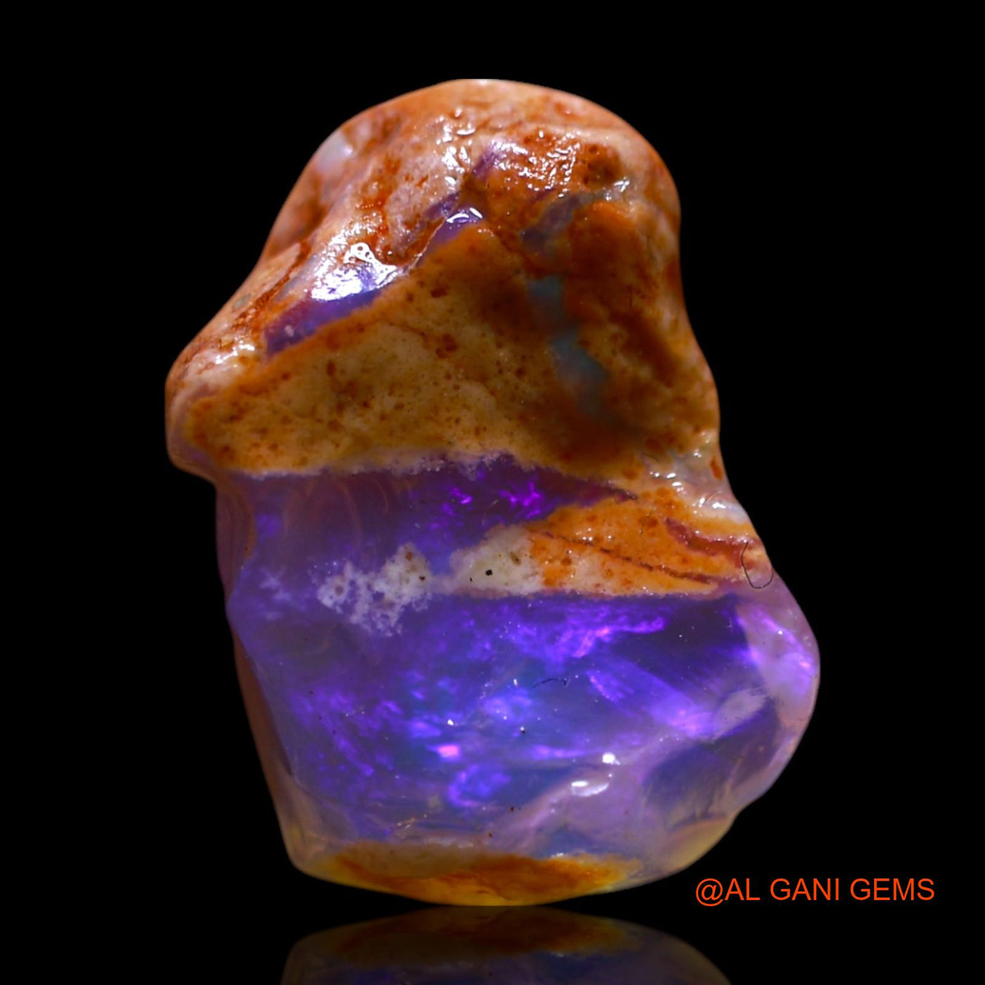 4.00 Cts Natural Australian Fire Opal Loose Gemstone Fancy Rough 14x10x6 mm RF-992
