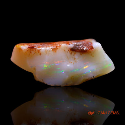 4.00 Cts Natural Australian Fire Opal Loose Gemstone Fancy Rough 15x9x6 mm RF-995