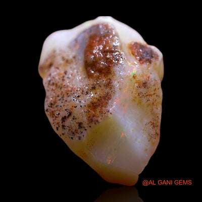 4.00 Cts Natural Australian Fire Opal Loose Gemstone Fancy Rough 15x9x6 mm RF-995