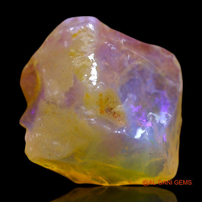 4.00 Cts Natural Australian Fire Opal Loose Gemstone Fancy Rough 14x12x6 mm RF-99