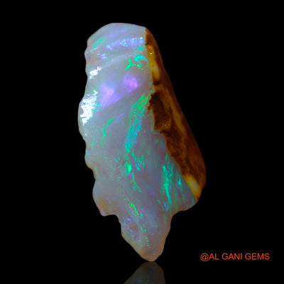 2.00 Cts Natural Australian Fire Opal Loose Gemstone Fancy Rough 15x9x4 mm RG-115