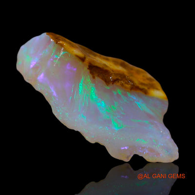 2.00 Cts Natural Australian Fire Opal Loose Gemstone Fancy Rough 15x9x4 mm RG-115
