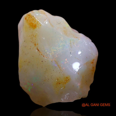 Natural Untreated Fire Opal Loose Gemstone Fancy Rough From Australia 3.00 Cts 11x10x5 mm RG-117