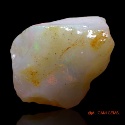 Natural Untreated Fire Opal Loose Gemstone Fancy Rough From Australia 3.00 Cts 11x10x5 mm RG-117