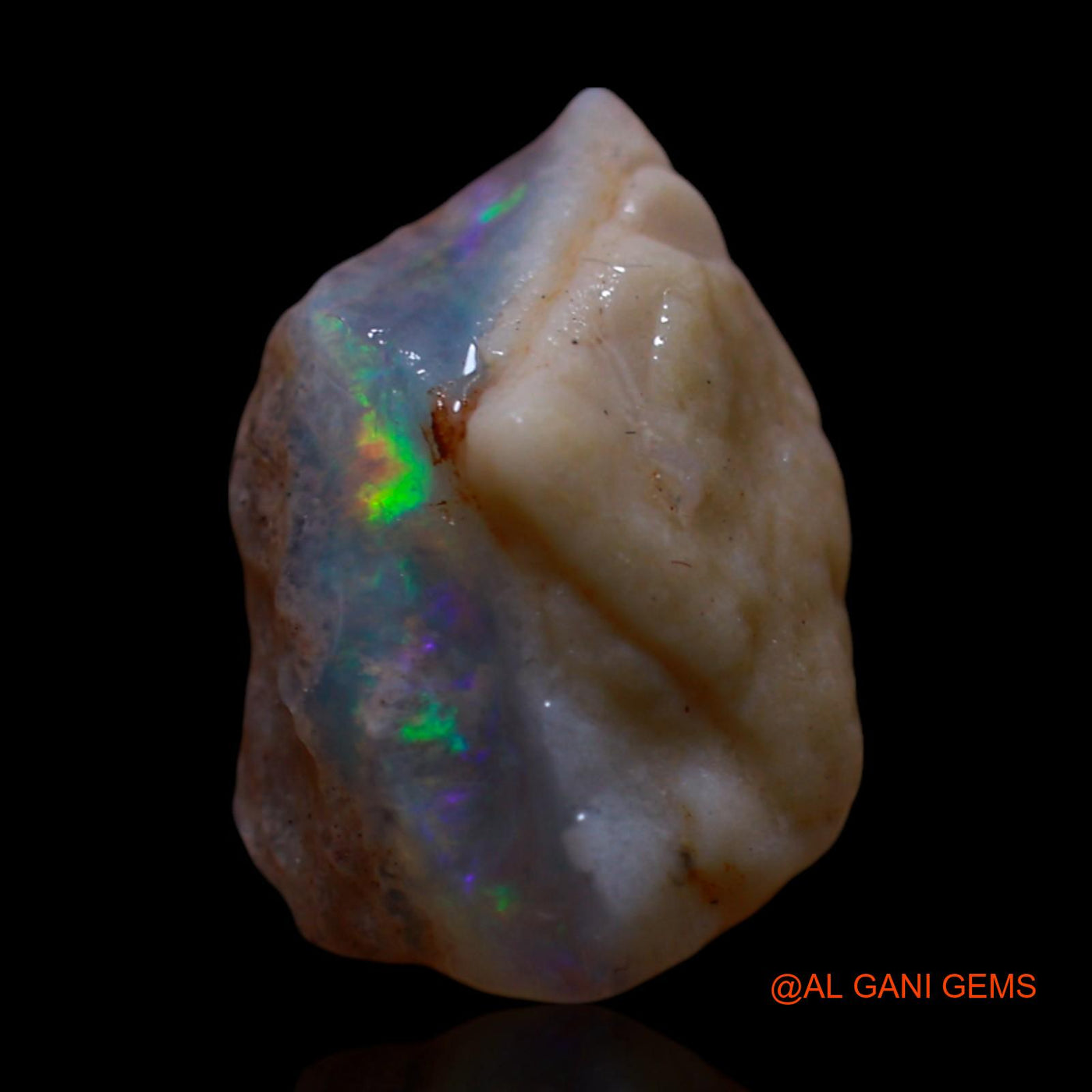 3.00 Cts Unheated Australian Fire Opal Loose Gemstone Fancy Rough Natural 14x9x7 mm RG-118