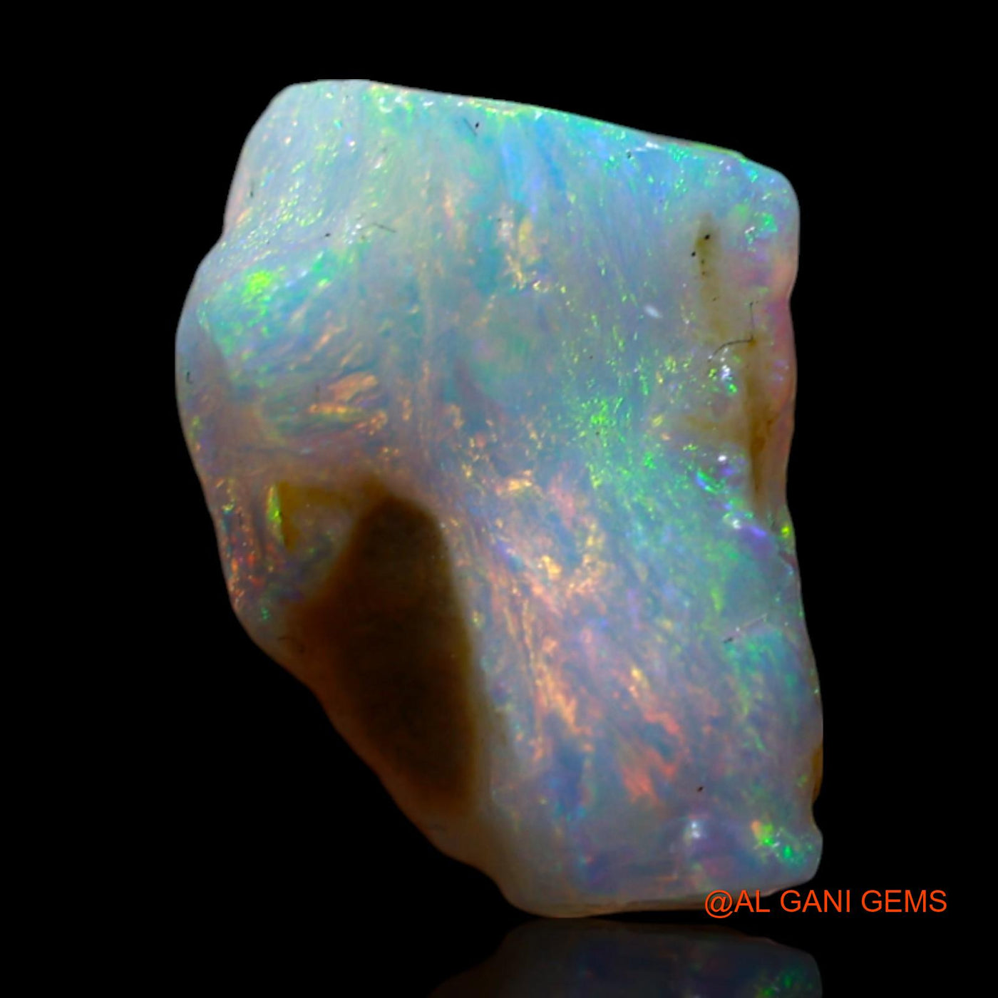 2.00 Cts Natural Australian Fire Opal Loose Gemstone Fancy Rough 11x8x7 mm RG-119