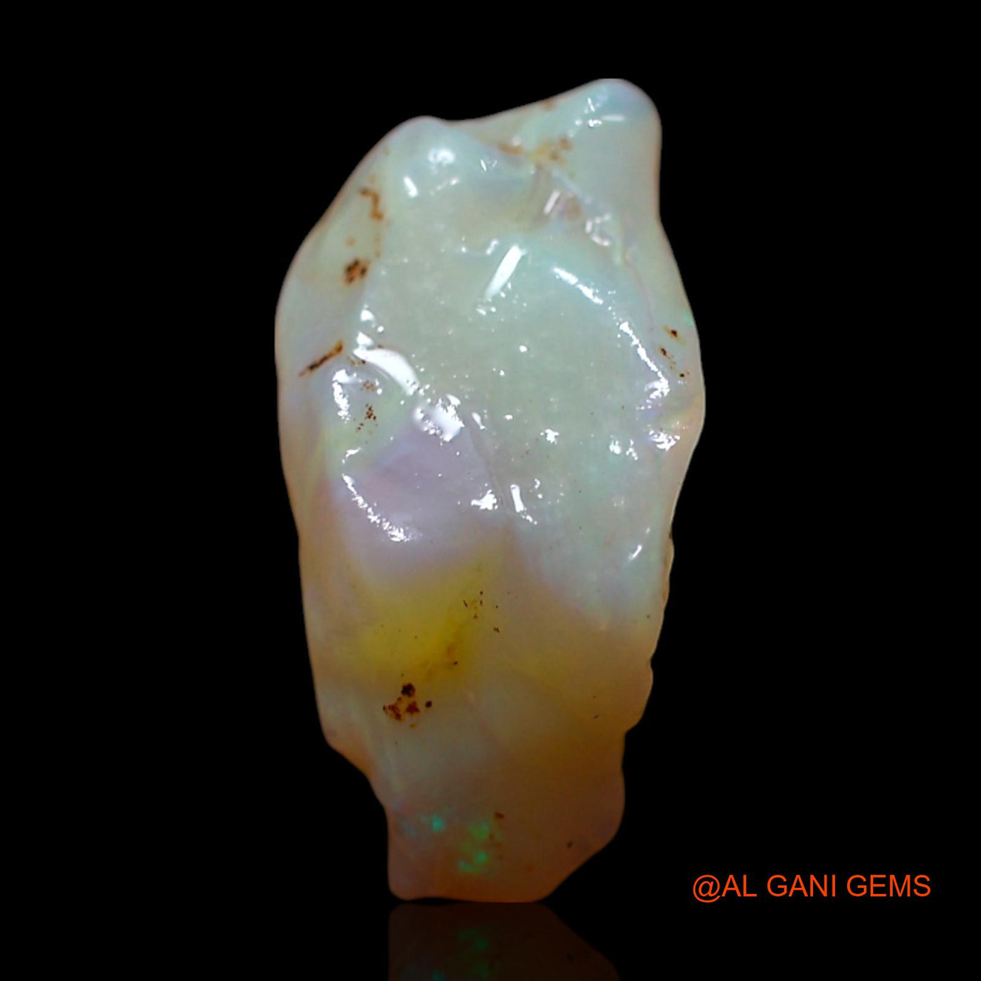 3.00 Cts Natural Australian Fire Opal Fancy Rough Loose Gemstone For Jewelry 14x8x6 mm RG-121