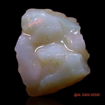 5.00 Cts Natural Australian Fire Opal Loose Gemstone Fancy Rough 12x10x7 mm RG-122