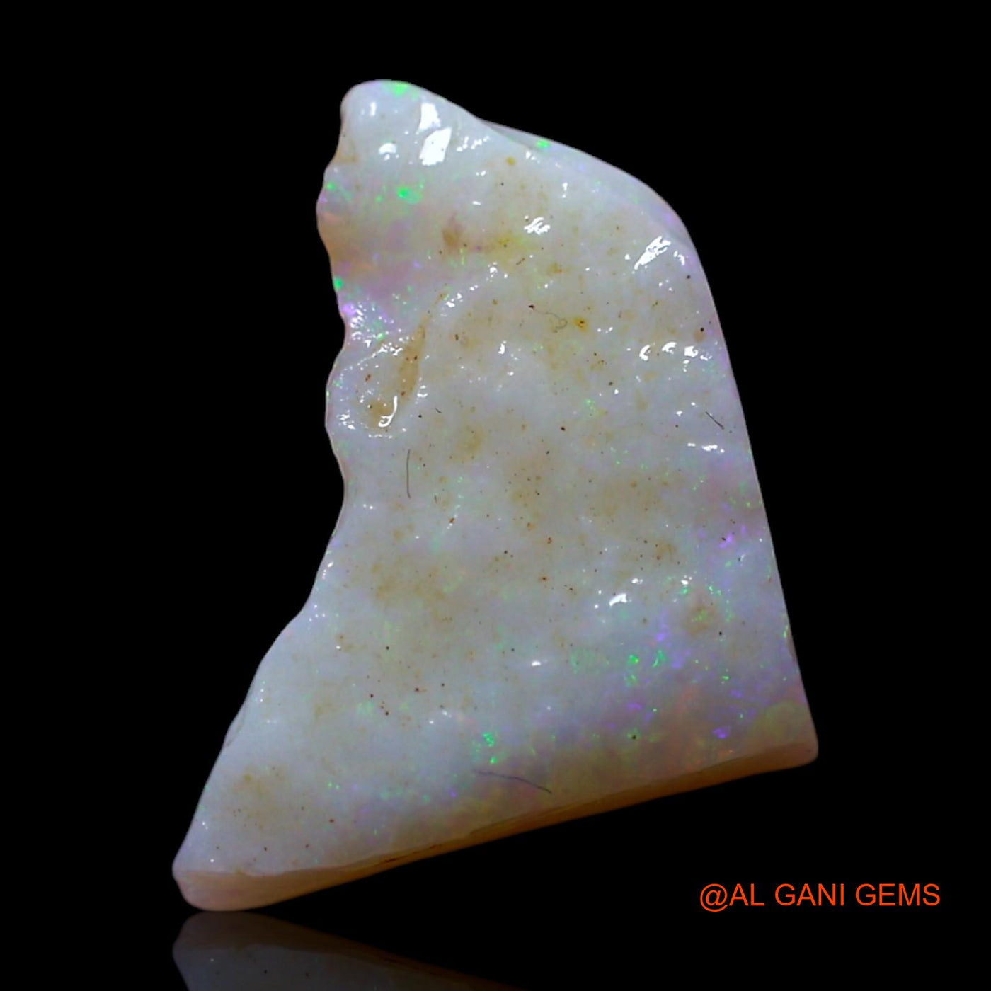 2.00 Cts Natural Australian Fire Opal Loose Gemstone Fancy Rough 13x9x3 mm RG-125