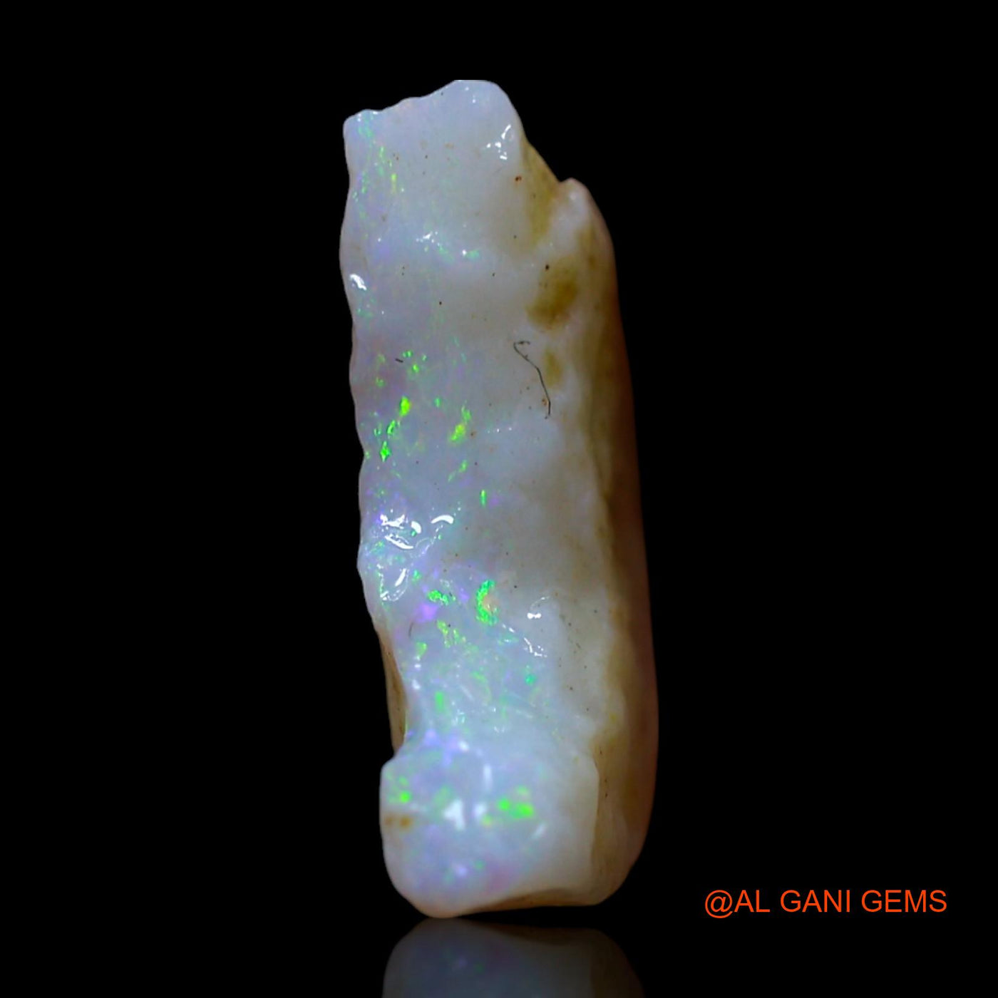 2.00 Cts Natural Australian Fire Opal Loose Gemstone Fancy Rough 13x9x3 mm RG-125