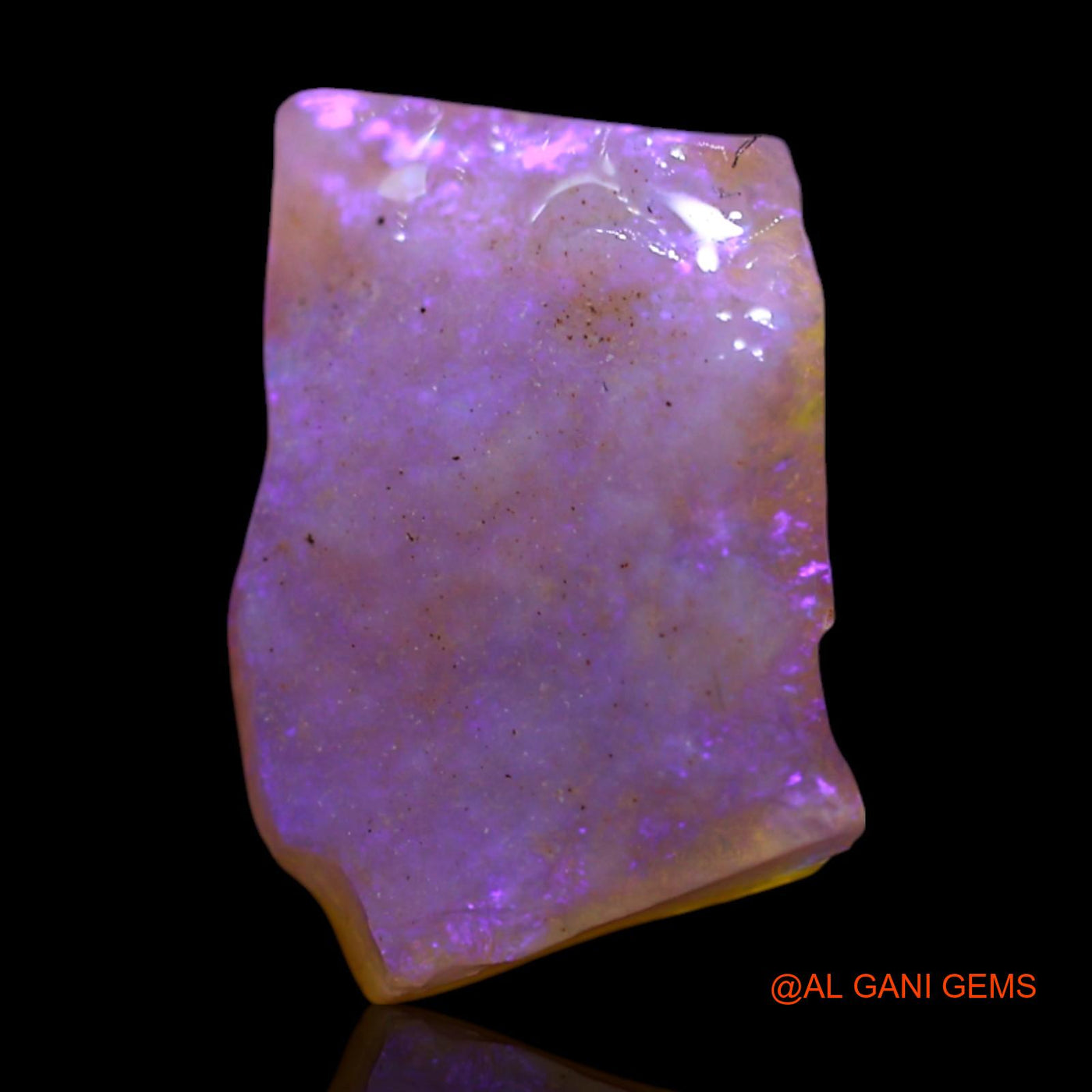 2.30 Cts Natural Australian Fire Opal Loose Gemstone Fancy Rough 12x9x3 mm RG-135