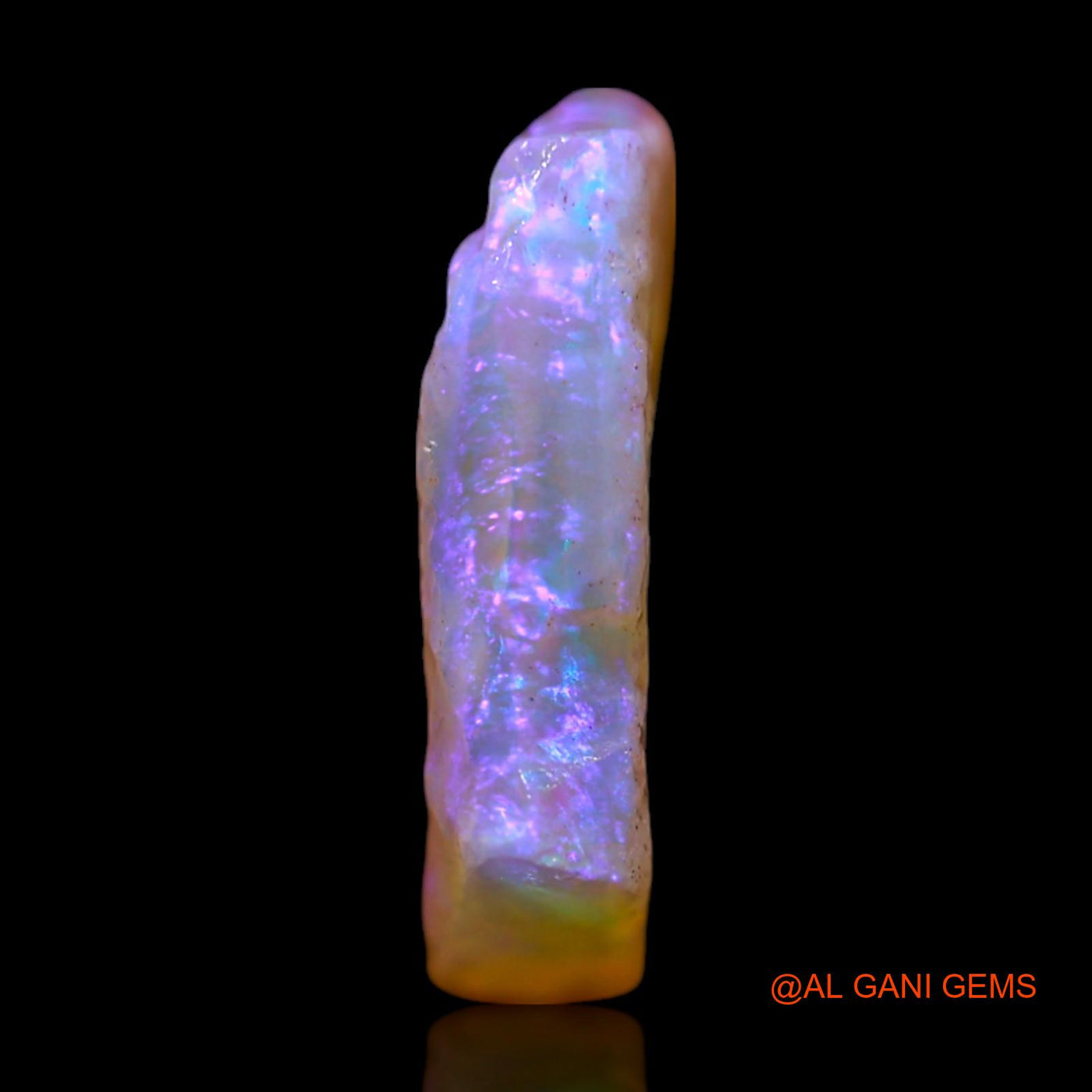 2.30 Cts Natural Australian Fire Opal Loose Gemstone Fancy Rough 12x9x3 mm RG-135