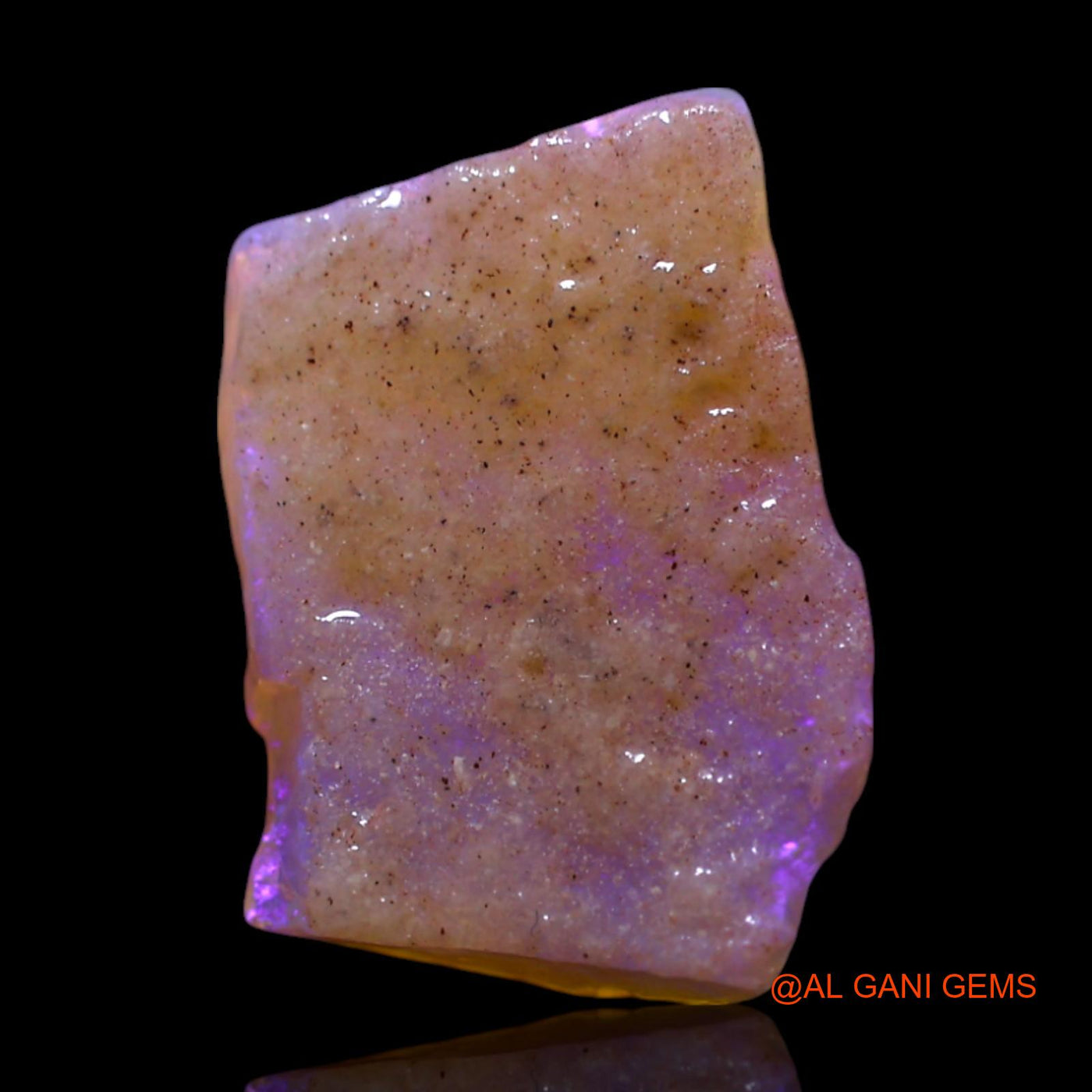 2.30 Cts Natural Australian Fire Opal Loose Gemstone Fancy Rough 12x9x3 mm RG-135