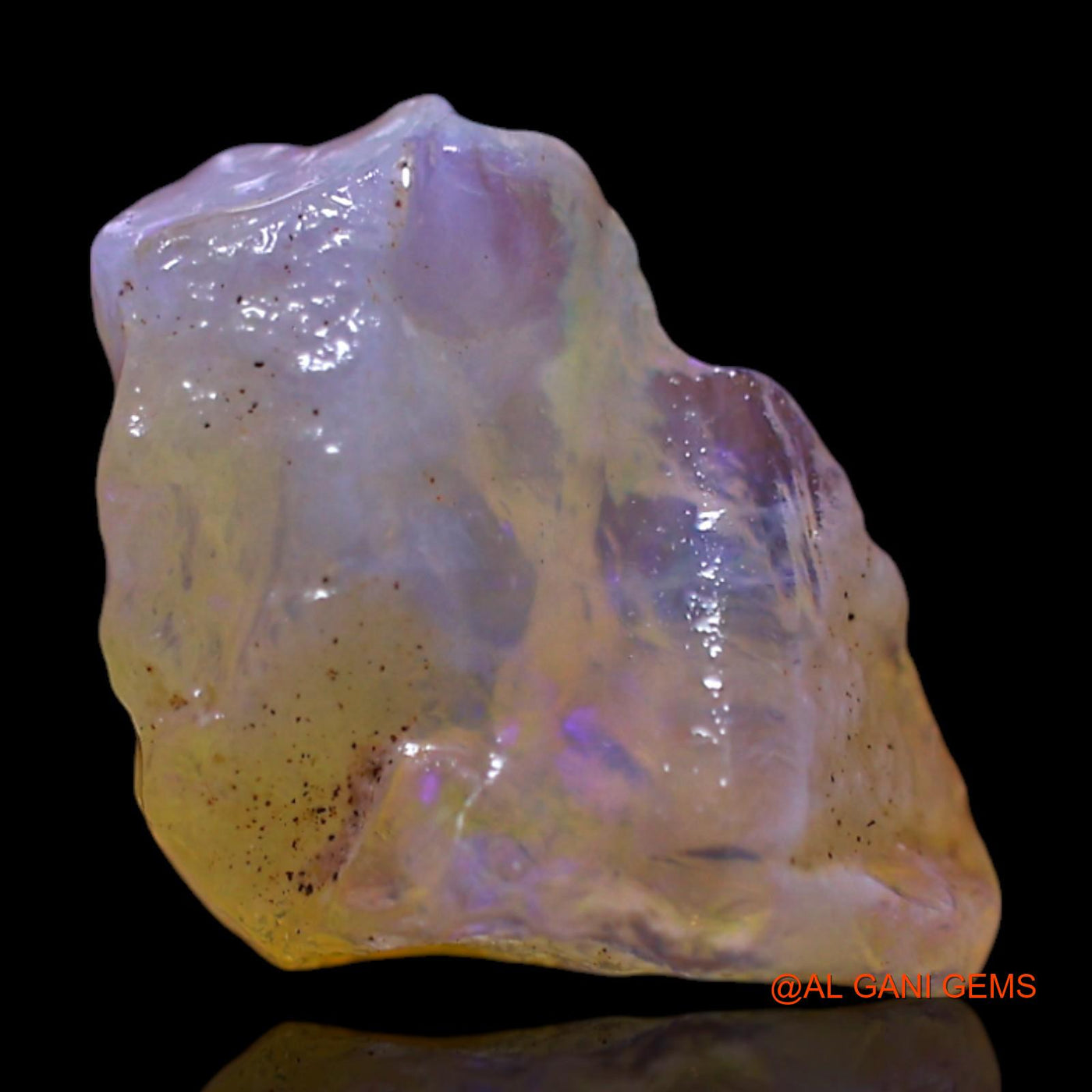 3.30 Cts Natural Australian Fire Opal Loose Gemstone Fancy Rough 12x8x6 mm RG-136