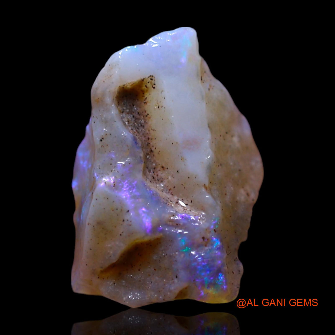 2.50 Cts Natural Australian Fire Opal Loose Gemstone Fancy Rough 12x8x4 mm RG-137