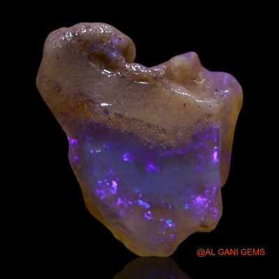 Natural Untreated Fire Opal Loose Gemstone Fancy Rough From Australia 3.30 Cts 13x10x5 mm RG-138