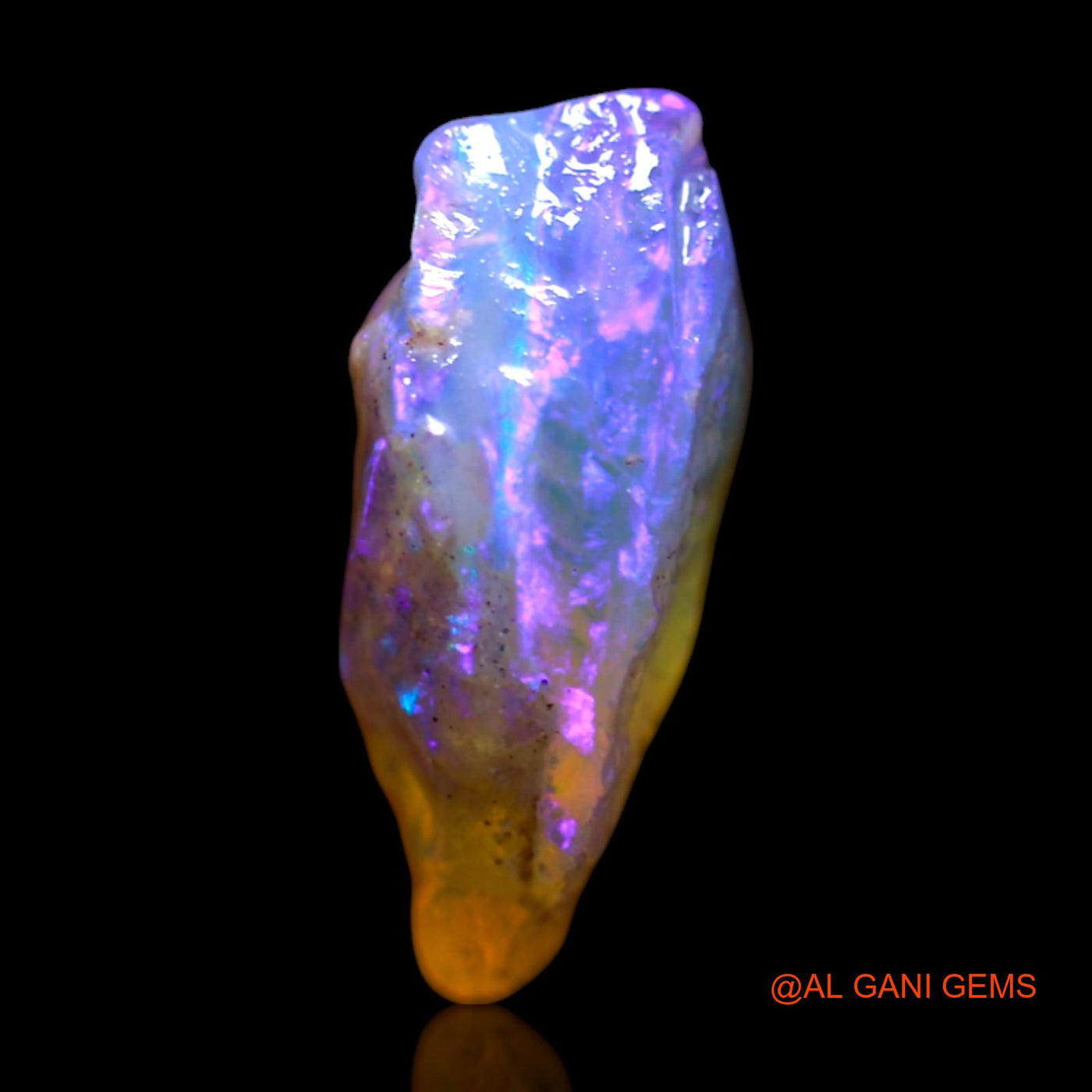 3.00 Cts Unheated Australian Fire Opal Loose Gemstone Fancy Rough Natural 13x9x5 mm RG-140
