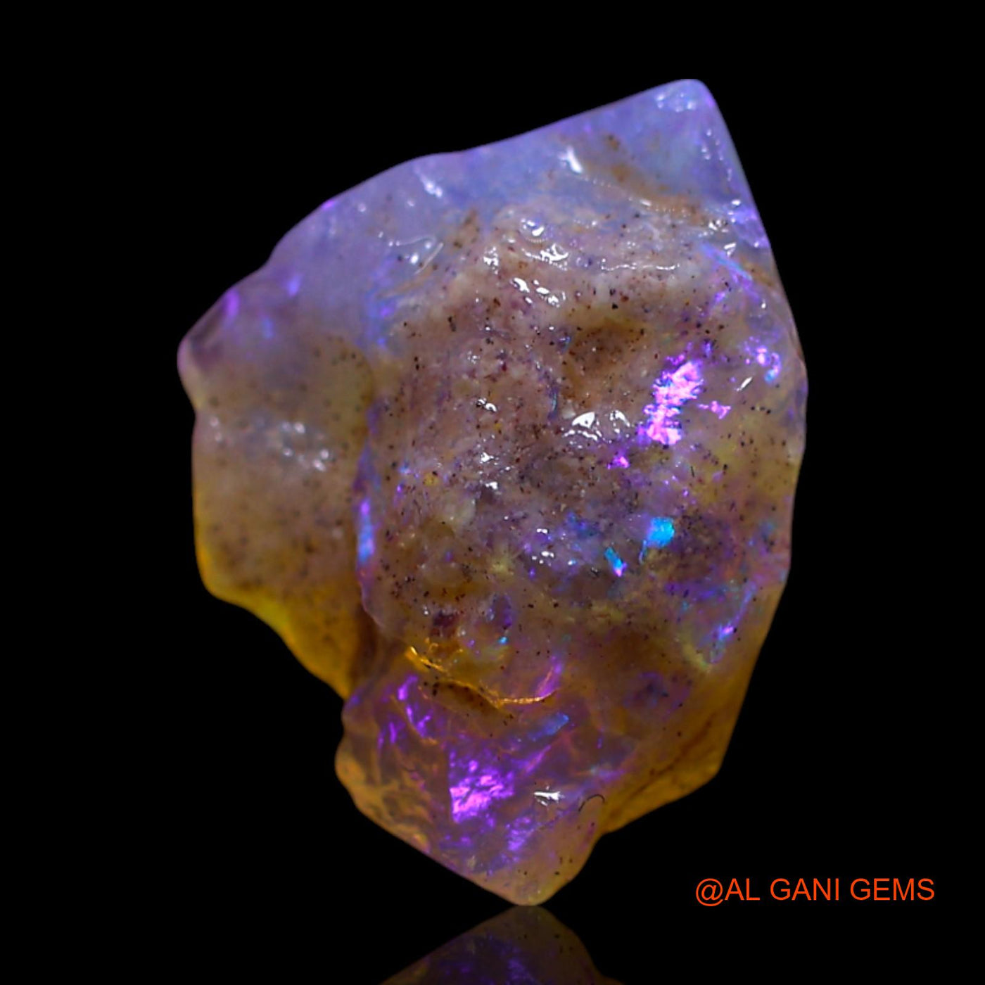 3.00 Cts Unheated Australian Fire Opal Loose Gemstone Fancy Rough Natural 13x9x5 mm RG-140