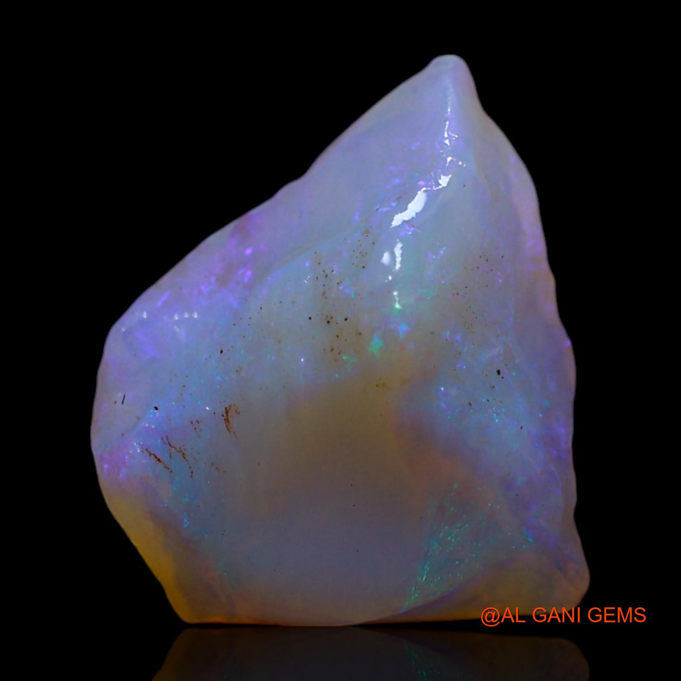 3.00 Cts Natural Australian Fire Opal Loose Gemstone Fancy Rough 12x10x5 mm RG-142