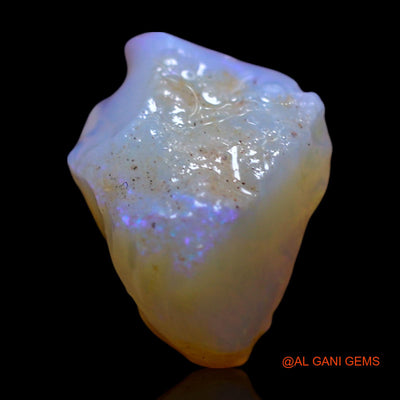 Natural Fire Opal Gemstone 3.80 Cts Loose Fancy Rough From Australia 12x9x7 mm RG-143