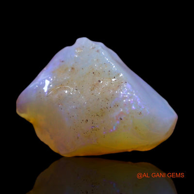 Natural Fire Opal Gemstone 3.80 Cts Loose Fancy Rough From Australia 12x9x7 mm RG-143