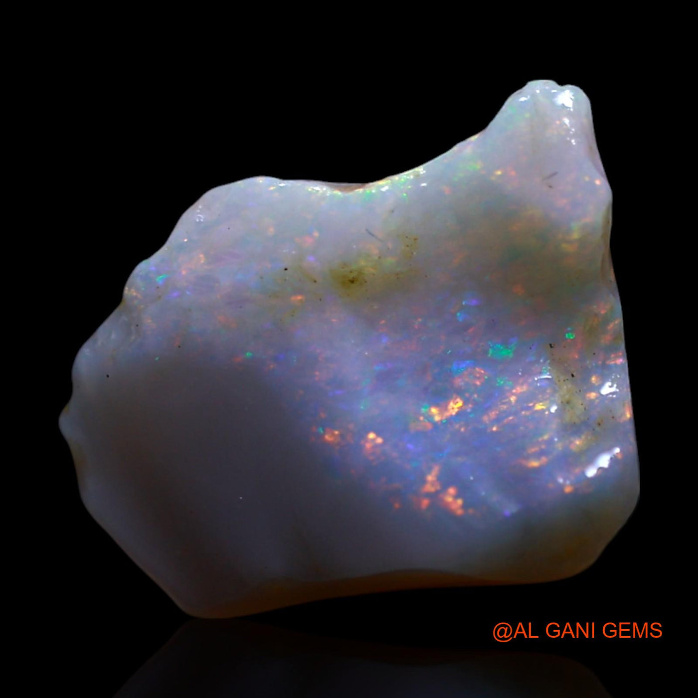 2.70 Cts Natural Australian Fire Opal Fancy Rough Loose Gemstone For Jewelry 10x9x5 mm RG-148