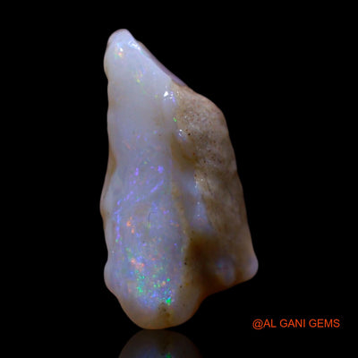 Natural Fire Opal Gemstone 3.00 Cts Loose Fancy Rough From Australia 12x10x5 mm RG-149