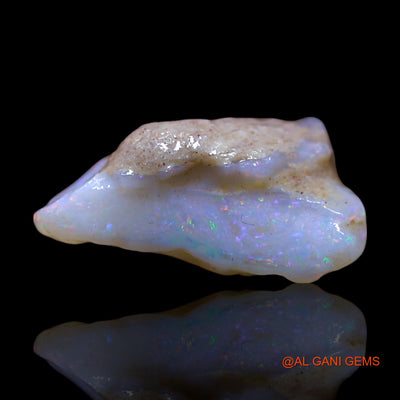 Natural Fire Opal Gemstone 3.00 Cts Loose Fancy Rough From Australia 12x10x5 mm RG-149