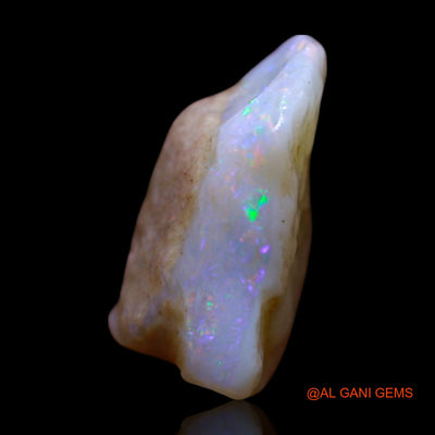 Natural Fire Opal Gemstone 3.00 Cts Loose Fancy Rough From Australia 12x10x5 mm RG-149
