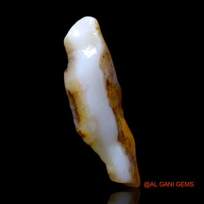 Natural Fire Opal Gemstone 4.00 Cts Loose Fancy Rough From Australia 21x8x4 mm RG-14