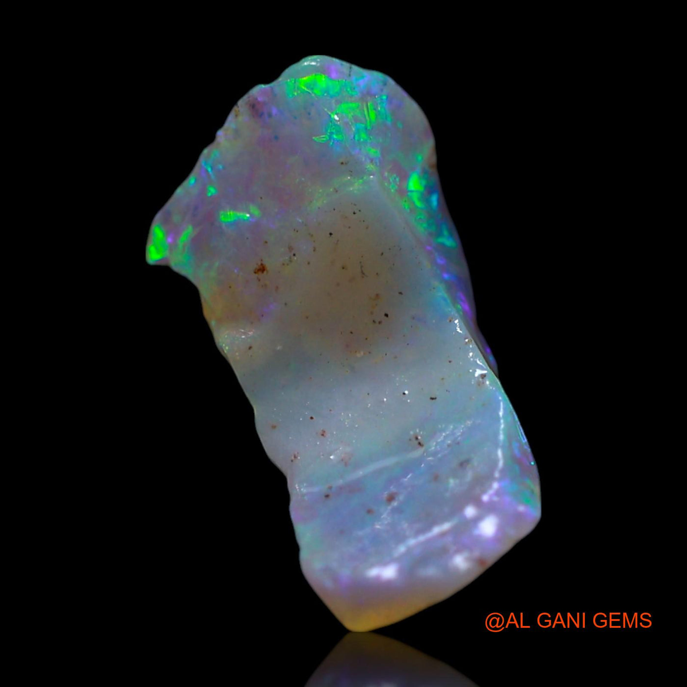 2.00 Cts Natural Australian Fire Opal Loose Gemstone Fancy Rough 13x7x5 mm RG-152