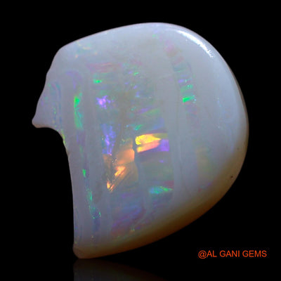 3.50 Cts Natural Australian Fire Opal Loose Gemstone Fancy Rough 10x9x6 mm RG-153