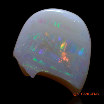 3.50 Cts Natural Australian Fire Opal Loose Gemstone Fancy Rough 10x9x6 mm RG-153