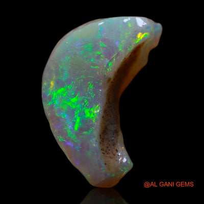 2.00 Cts Natural Australian Fire Opal Loose Gemstone Fancy Rough 12x5x5 mm RG-154