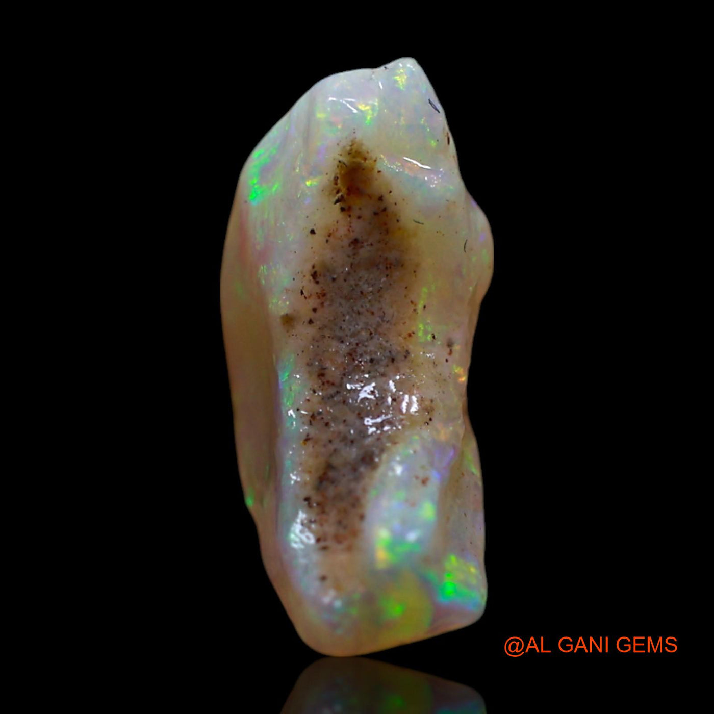 2.00 Cts Natural Australian Fire Opal Loose Gemstone Fancy Rough 12x5x5 mm RG-154