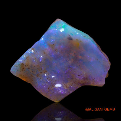 2.70 Cts Natural Australian Fire Opal Loose Gemstone Fancy Rough 10x10x5 mm RG-155