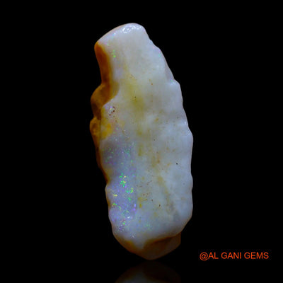 Natural Fire Opal Gemstone 3.00 Cts Loose Fancy Rough From Australia 19x8x5 mm RG-15