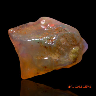 3.00 Cts Natural Australian Fire Opal Loose Gemstone Fancy Rough 12x9x5 mm RG-174
