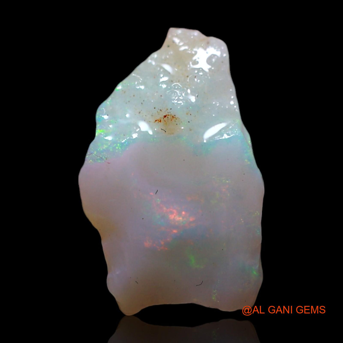 2.50 Cts Natural Australian Fire Opal Fancy Rough Loose Gemstone For Jewelry 12x7x5 mm RG-176